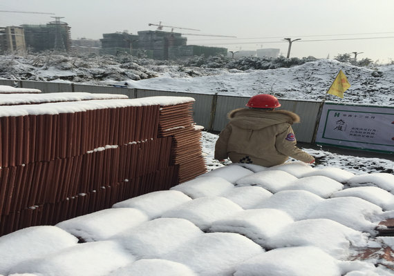 雪地 赴瀘州項(xiàng)目探親記(圖1)